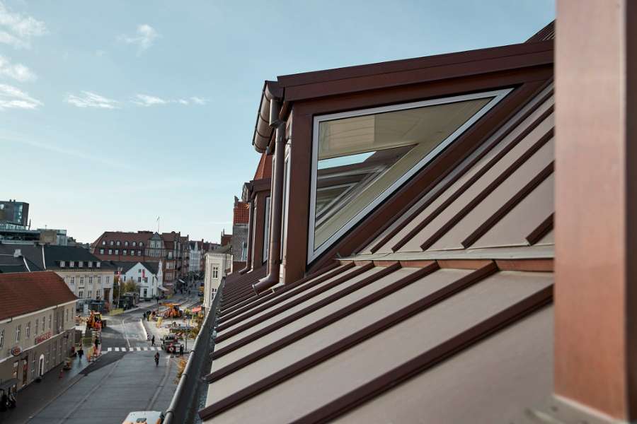 Bemærkelsesværdigt kobbertag i hjertet af Aalborg, Østerågade 27, 9000 Aalborg